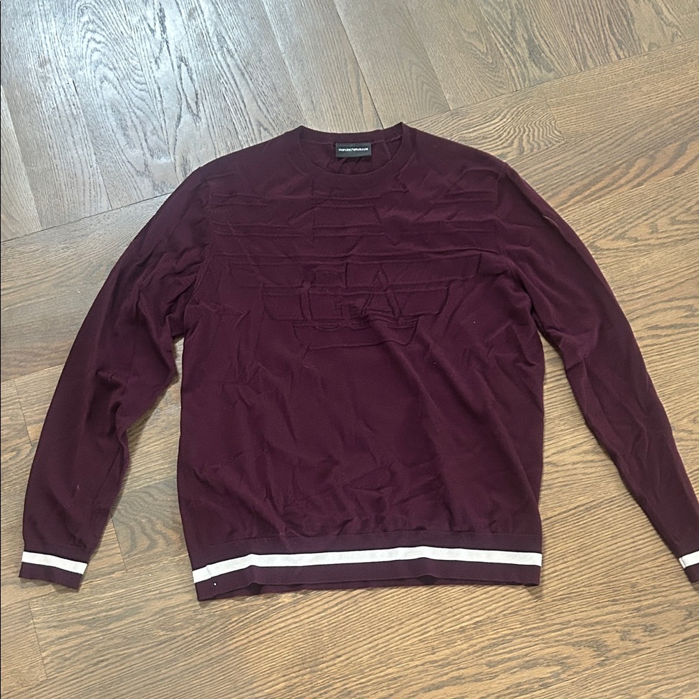 Emporio Armani Sweater (Burgundy)